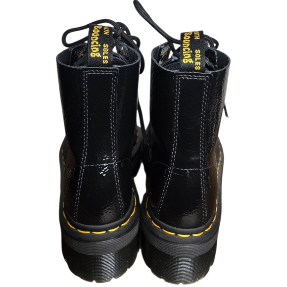 Dr. Martens Patent Leather Zip Combat Boots | Women’s US 5 | Chunky Lug Sole - Picture 5 of 12